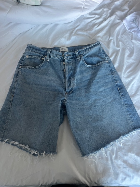 Citizens Of Humanity Pants - Citizens of Humanity Light Blue Denim Cutoff Shorts - Unbranded